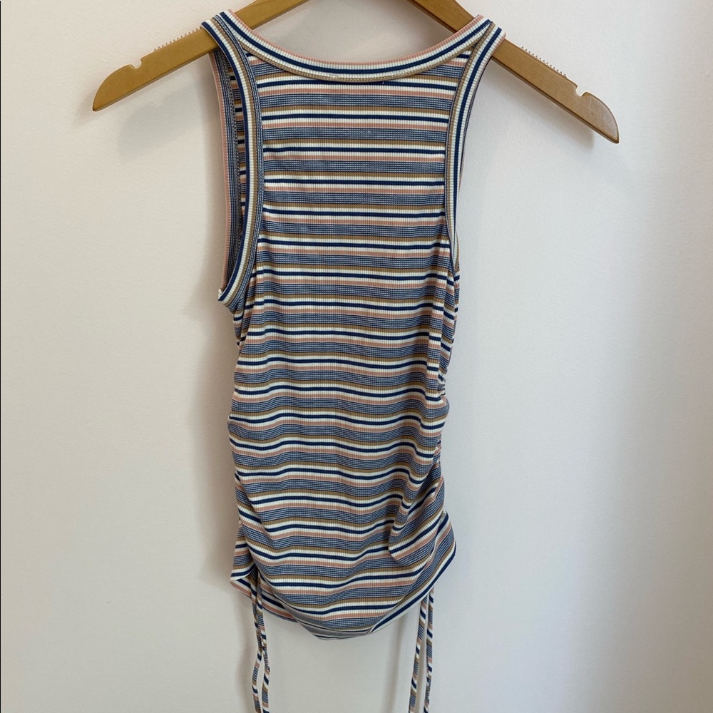 OLIVACEOUS RUCHED TOP - Picture 5 of 5